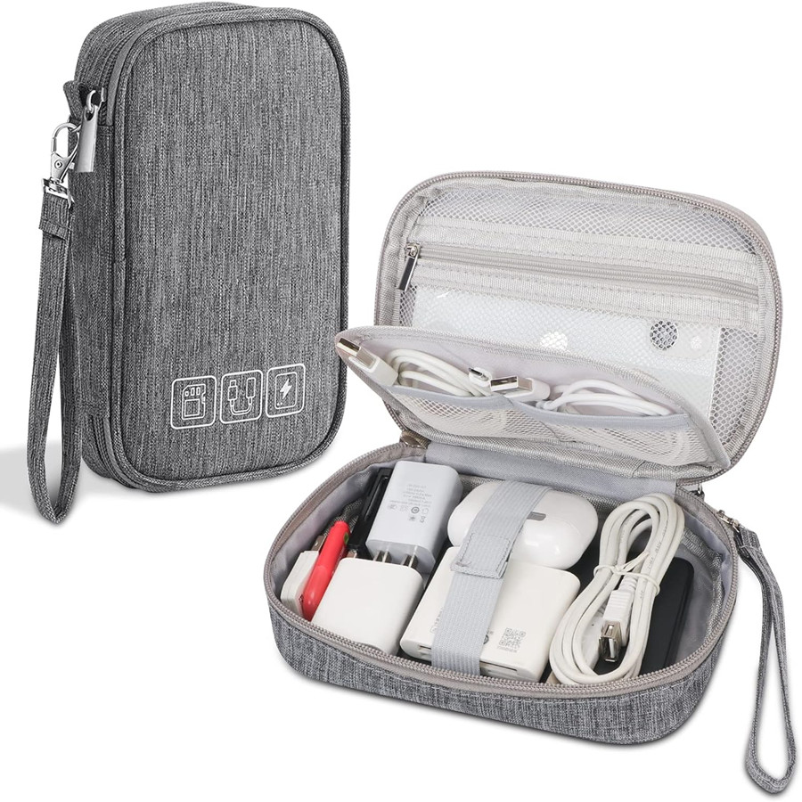 kabelopbergtas Elektronische organizer Digitale oplader Draden USB Power Pouch Draagbare reisaccessoires Benodigdheden