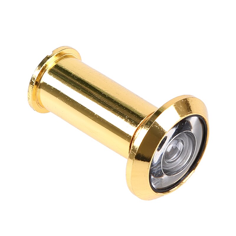 220 Degree Adjustable Door Viewer Door Eye Spy Home Door Security Anti-Theft Door Peephole without Cover Home Supplies: yellow