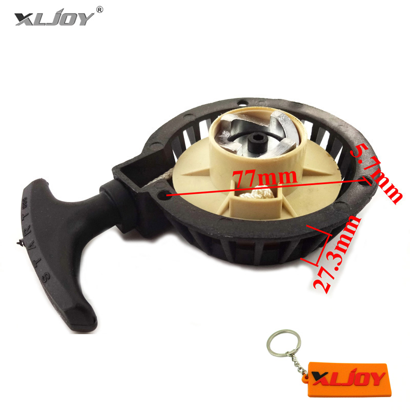 XLJOY parte de arranque del motor de aluminio para 47cc 49cc Mini moto bolsillo Dirt bici ATV Mini moto