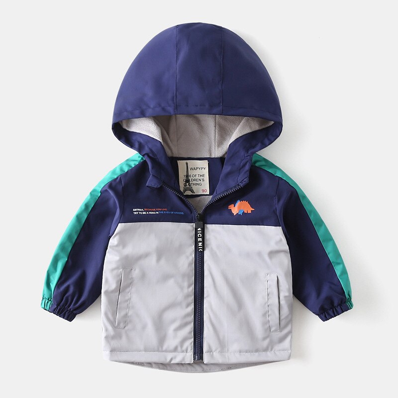 Ragazzi giacche bambini inverno giù bambini 2021 moda con cappuccio antivento bambini tuta da neve autunno cerniera bambini ragazzi capispalla: 4T