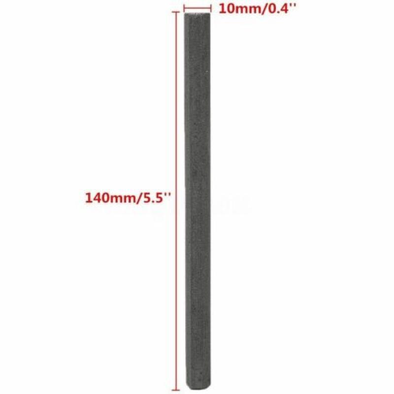 1pc 10X100/140/160/200mm Ferrite Rod Bar Loopstick For Radio Antenna Crystal Aerial transformer Black Mn-Zn Ferrite rod material
