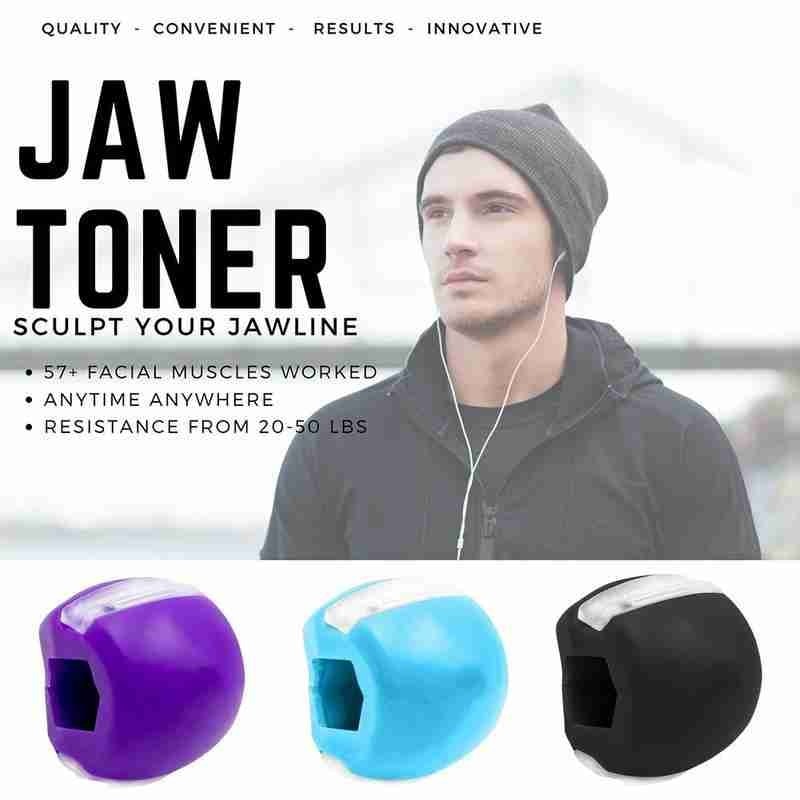 1pc kiselgel käklinje träning boll muskel träning fitness boll hals ansikts toning käke storlek käk muskel träning