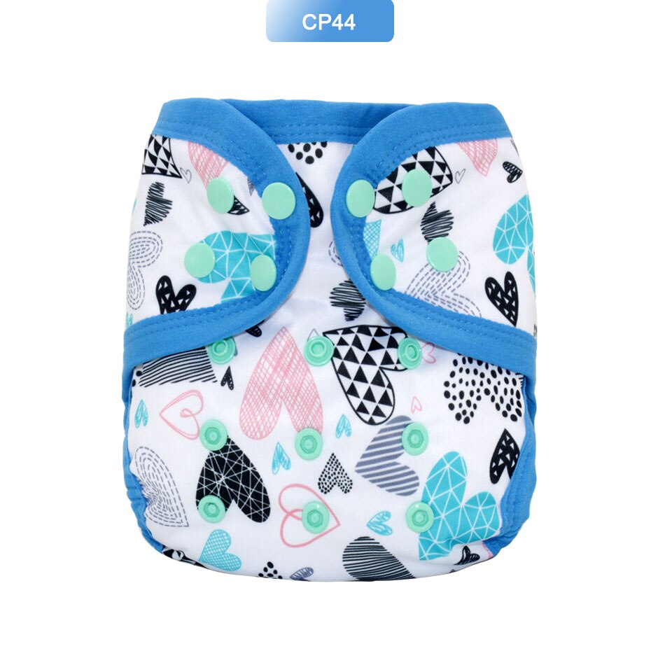 EezKoala Heavy Wetter AI2 Cloth Diaper Snap Insert Hemp Cotton Eco-Friendly Baby Nappy Waterproof Washable Night Nappies: CP44 AI2 Diaper