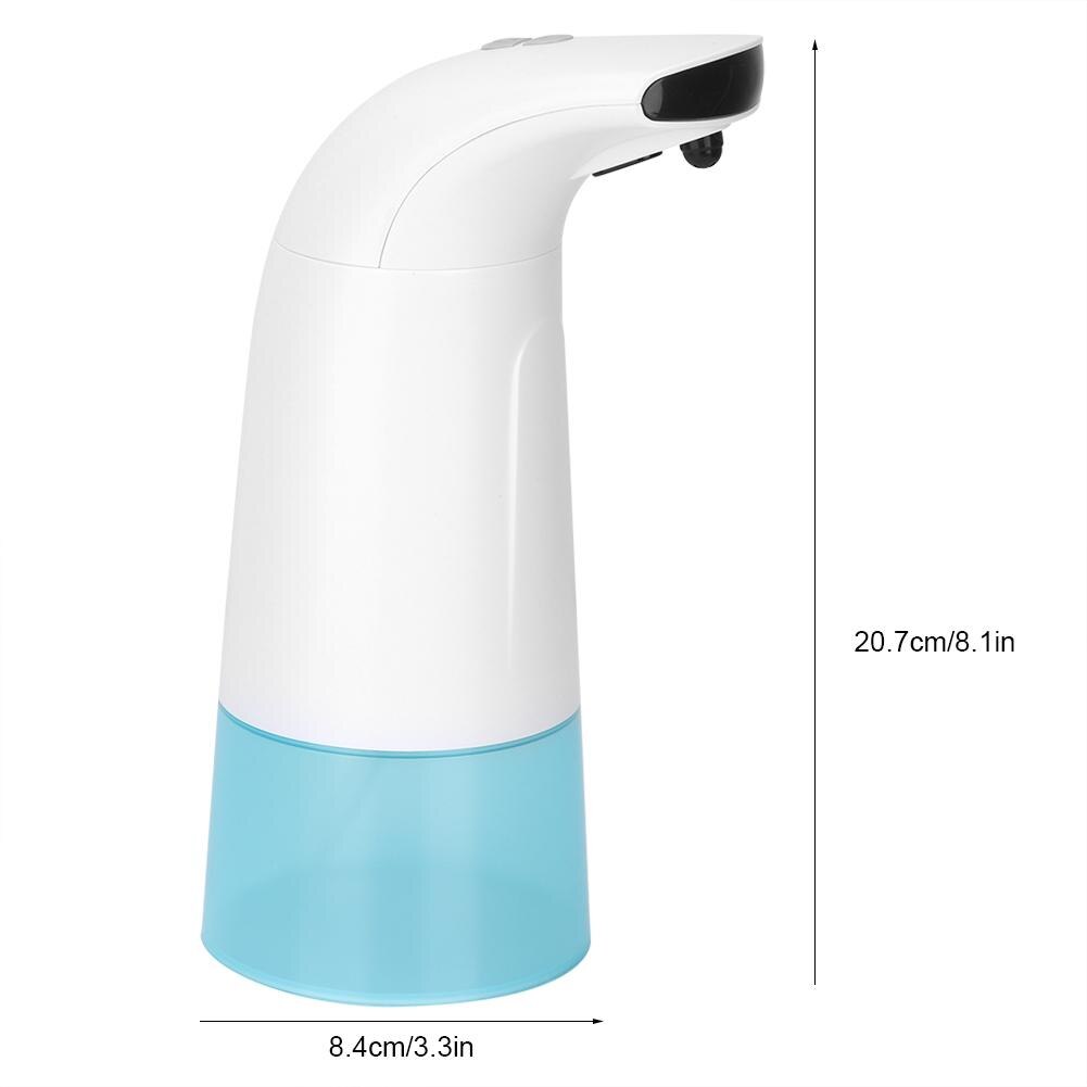 250ml automatiske induktionsskum sæbedispenser håndvask til væskebeholdere berøringsfrit køkken badeværelse