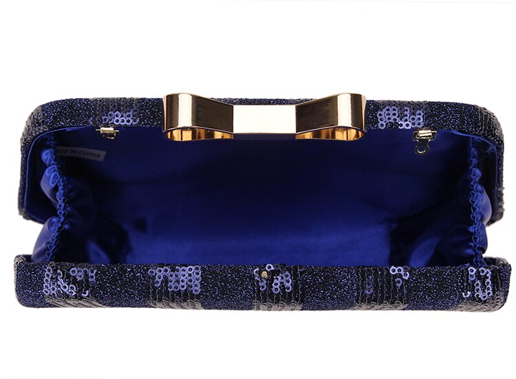 Luksus sommerfuglspenne kvinner paljetter stripete vesker og vesker fest bryllup clutch bag skulder kjede bag mini bolsa