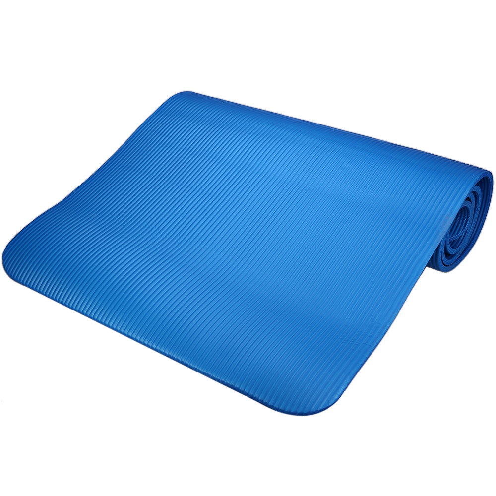 TPE Yoga Mat - 183x61x10mm - Position Line - Non-Slip - Beginner Friendly - Fitness Gym