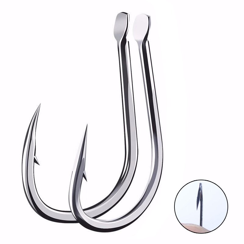 100 Barb Fish Hook Set Carbon Steel Hook Fly Fishing Jump Hook Carp Hook Fishing Chair Accessories Fishing Tools