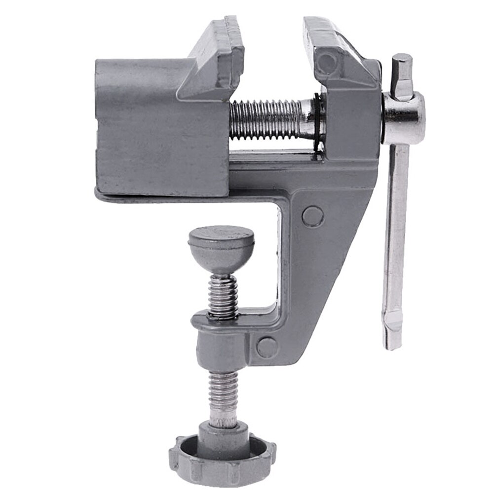 Table Vise Tool Bench Vice Screw Aluminium Alloy Fixed Clamp Mini Building Suction