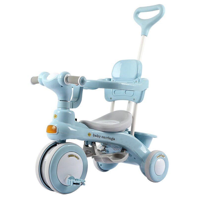 Triciclo pedais das crianças 1-3 anos de idade triciclo carrinho de passeio do bebê artefato bebê carrinho de bebê mãe quente bicicleta do bebê