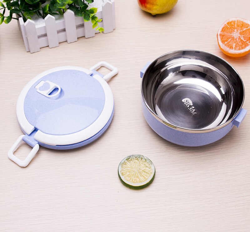 Alta qualidade de aço inoxidável lidar com lancheira térmica thermo japonês bento caixa recipiente sopa alimentos armazenamento portátil piquenique caso