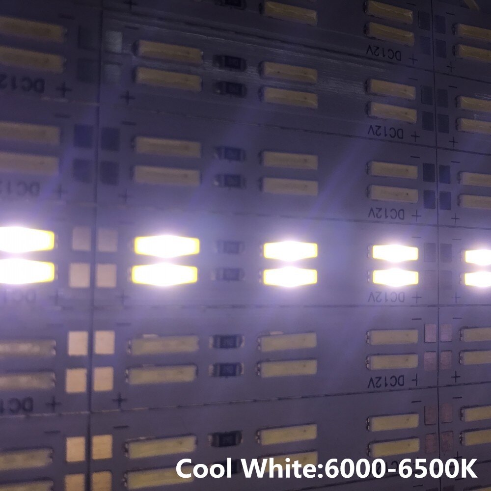Korea Chip SMD 8520/7020/5630 LED Streifen Licht Zweireihig 120 leds/m fest Bar 25cm 50cm cool Weiß Führte Harte Streifen