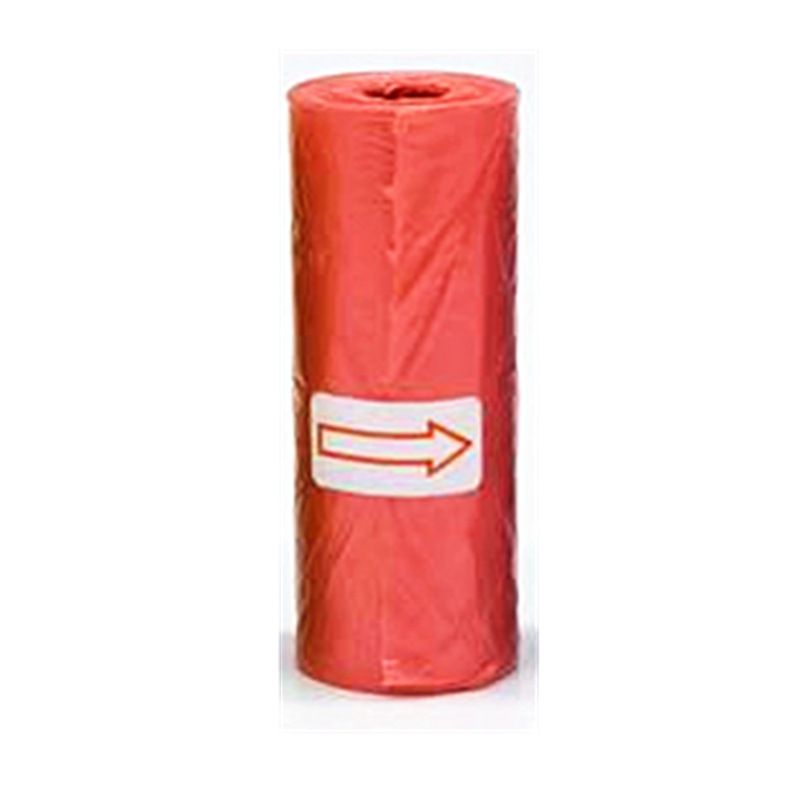 1200 pièces couleur aléatoire dessin animé patte graphique chien merde sacs animaux de compagnie merde sacs anti-fuite chien déchets sacs pour fournitures pour animaux de compagnie