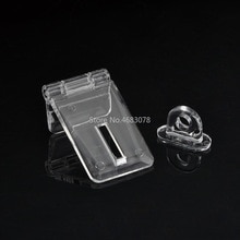 5 pairs Acryl transparante scharnier scharnier hoek scharnier lock catch deurslot gesp lock voor doos ladeblokkering dikte 3mm