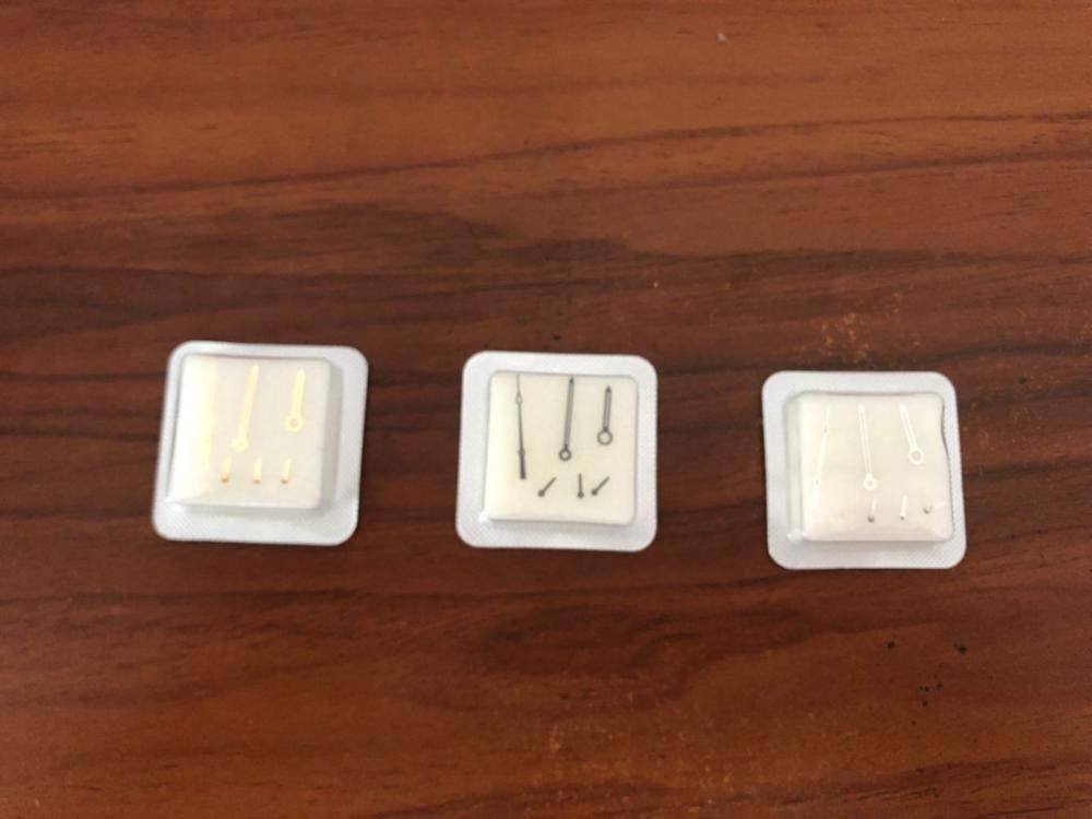 Horloge Handen Omga 311 Speed Master Valjoux Cal 7750 Chrono 6 Set Kleuren Selecteren voor Horloge Reparatie