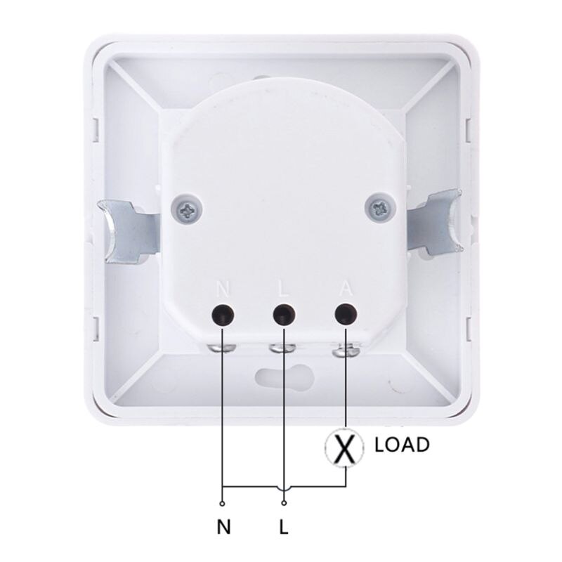 220-240V AC Wall Mounted 9m Automatic PIR Infrared LED Motion Sensor Switch 50Hz Y98E