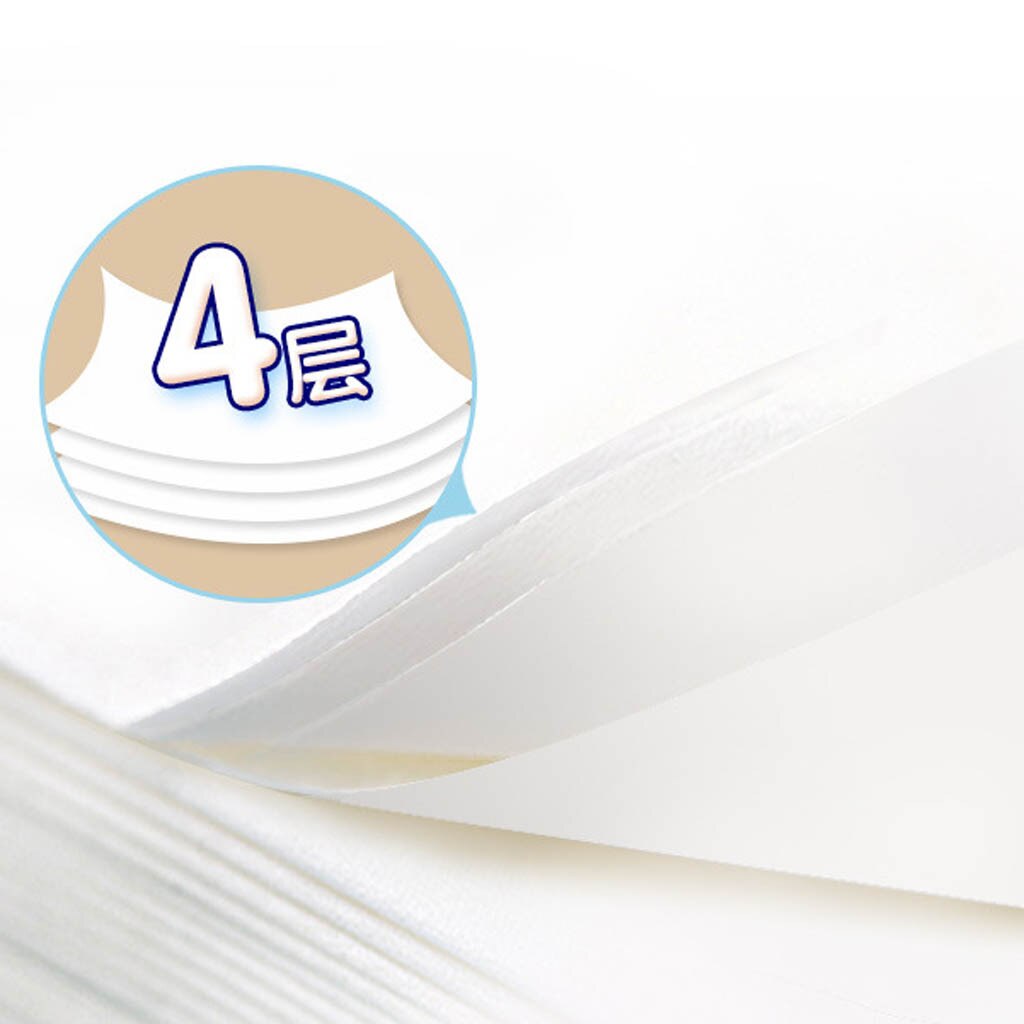 10 Bags Paper Extraction 100 Sheets 3-layers Skin-Friendly Paper Extraction Protogenesis Napkin Household Tissue Paper Non-Smell