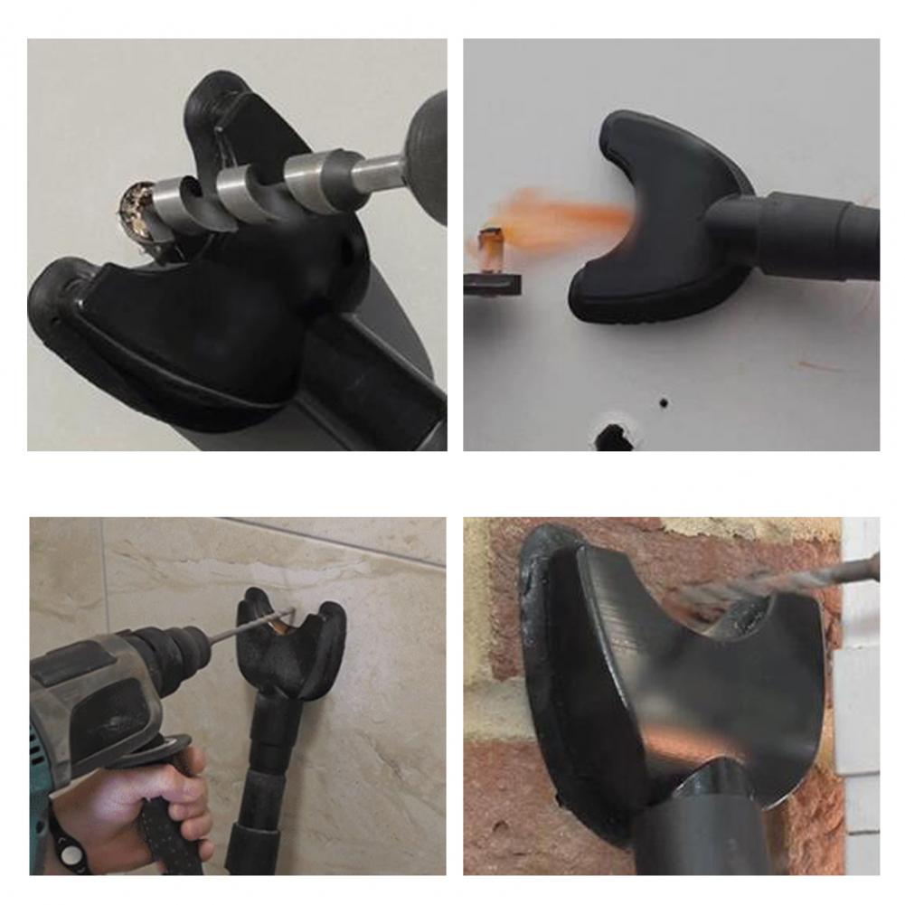 Hands-Free Dust Collector Universial Electric Drill Dust Vacuum Suction Collector Drill Dust Collector Household Tools