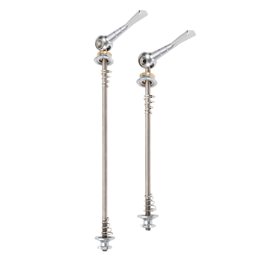 Lixada 2Pcs/lot Ultralight Bicycle Skewers Quick Release Titanium Axle QR Skewer Mountain Road Bike MTB Wheel Hub Skewers