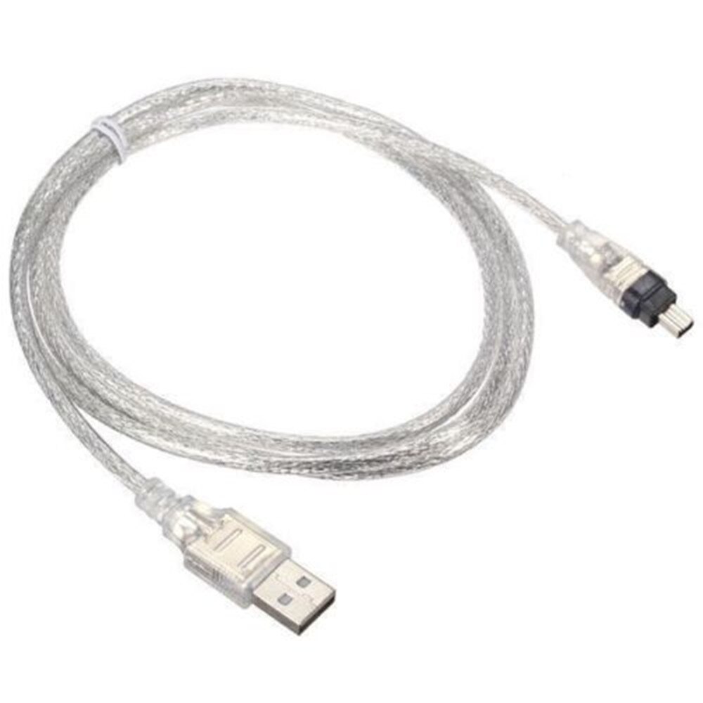 1.5 M/5FT USB 2.0 Man 4 Pin IEEE 1394 Kabel FireWire Lood Adapter Converter