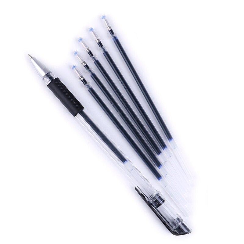 1/7/10Pcs 0,5mm Magie Witz Ball Pen Invisible Langsam Verschwinden Tinte innerhalb Einer Stunde Magie für Freund Lieblings Lustige Paly Spielzeug: 7PCS