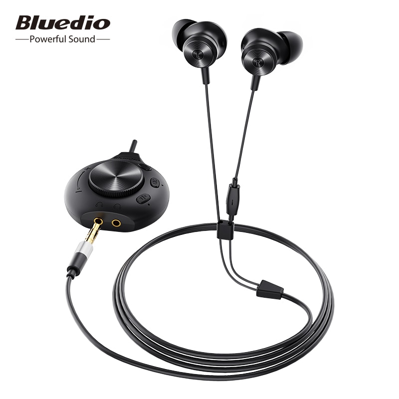 Bluedio Li Pro auricolare cablato 7.1 scheda audio virtuale cuffie stereo HIFI microfono incorporato cuffie magnetiche per PC telefono