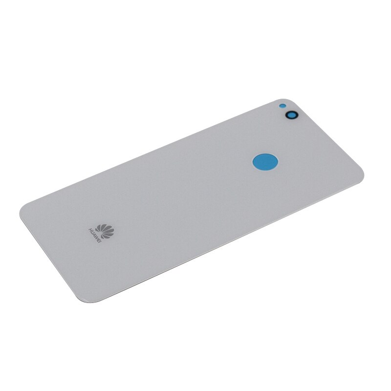 Funda trasera de cristal para Huawei P8 Lite , repuesto de Panel para batería, P8Lite: White