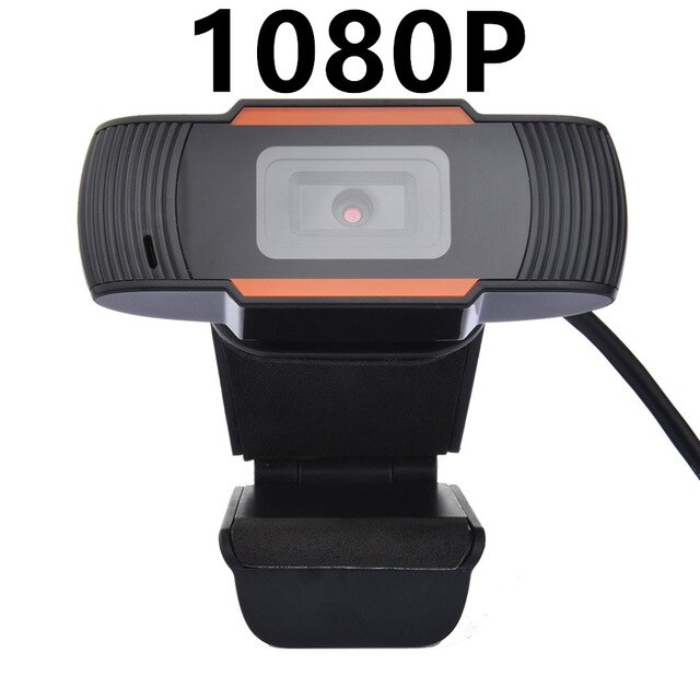 30 degrees rotatable 2.0 HD Webcam 1080p USB Camera Video Recording Web Camera with Microphone For PC Computer веб камера: 1080P