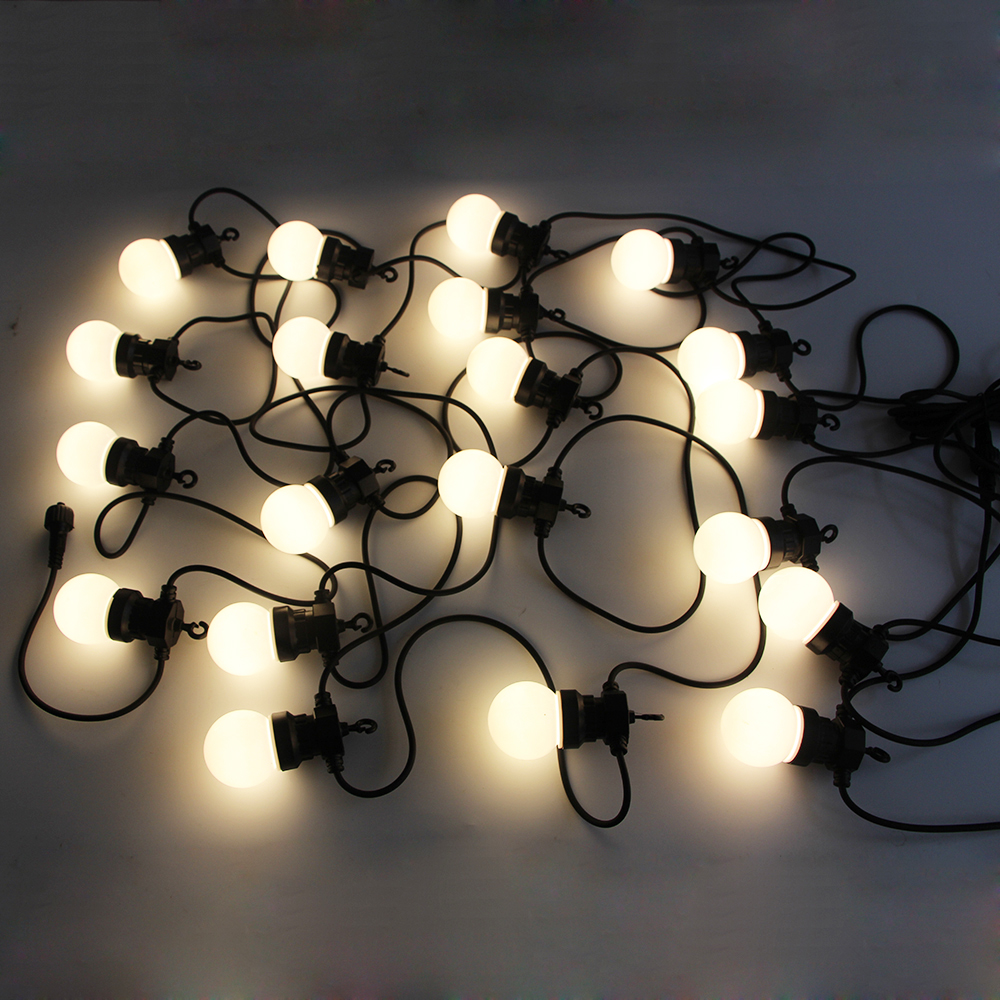 8M/13M/24M/38M LED Globe Ball String Light Street Christmas Fairy Led Festoon Outdoor For Garden Backyard Party Patio Decor