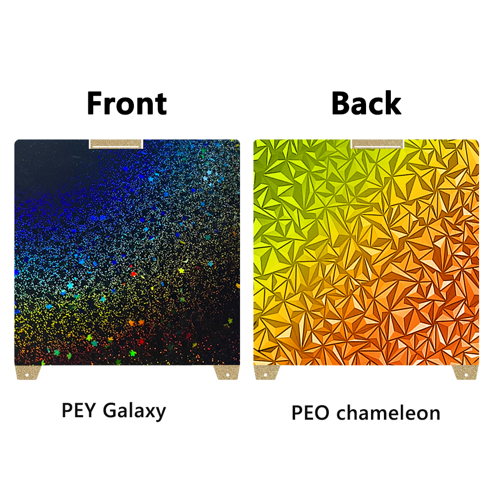 For K2 Plus Build Plate 370x370 PEI Texture-smooth Magnetic Heated bed for Creality K2 3D printer Accessories/Spare Parts: PURPLE