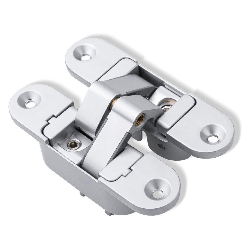 Adjustable concealed door hinge concealed door wooden door folding cross 180 degree hinge concealed door hinge left open
