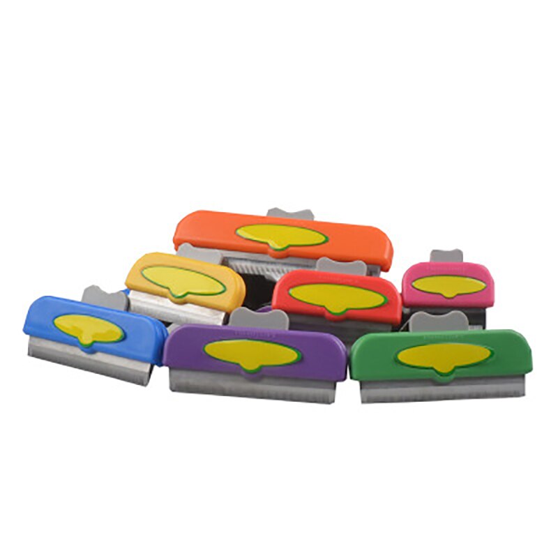 Huisdierkat ontharingskam honden schoonheidsborstels puppy kitten kattenhaar verharen kattentrimmer kammen huisdieren verzorgingsgereedschap hondenborstel