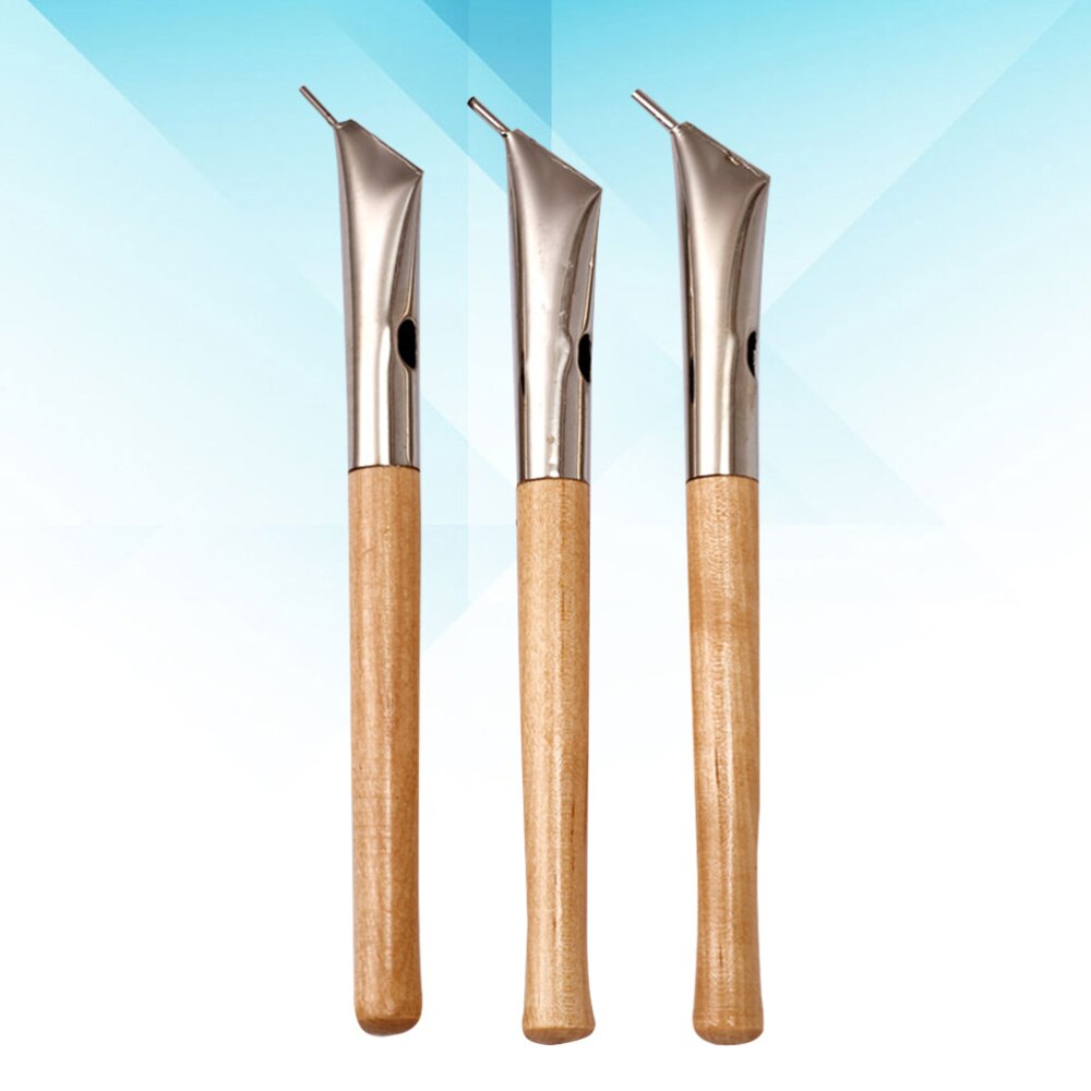 3PCS Batik Tool Carve Artwork Paint Pen Sculpture DIY Clay Wax Pottery Tools