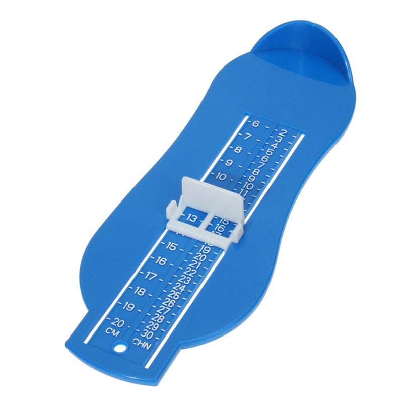 Kind baby voetmaatmeter schoenmaat meetlat hulpmiddel peuter babyschoenen baby kind schoenmaatmeter voetmaatmeter: Blauw