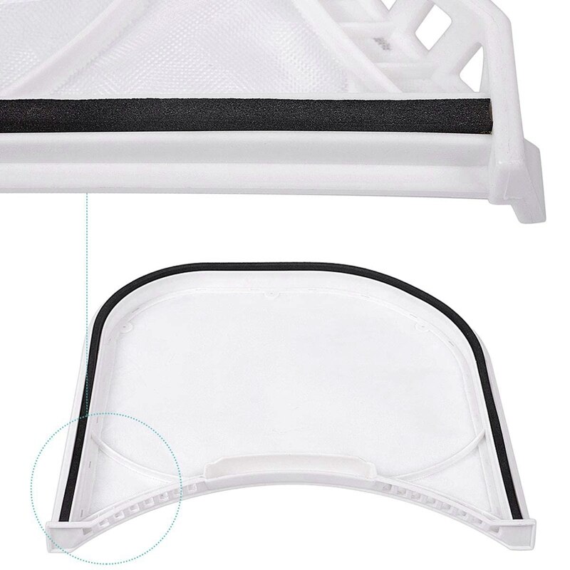 2 Pack of Dryer Lint Sn with Felt Rim Seal for LG 5231EL1003B DLE2512W DLE2514W