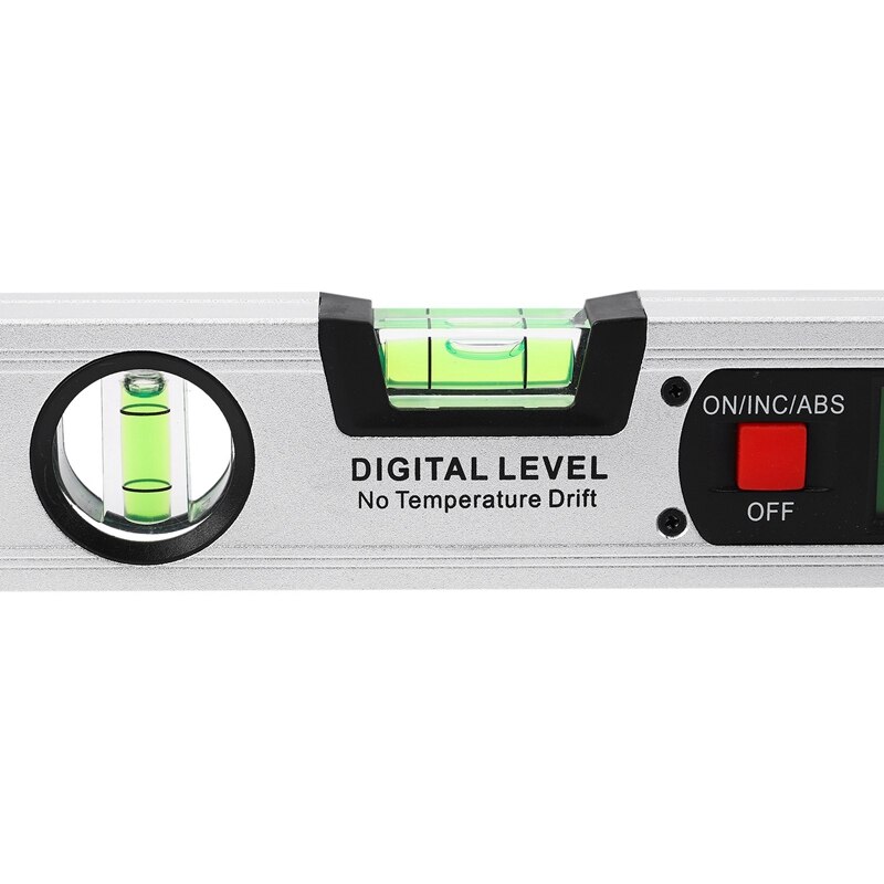 GTBL Digital Angle Finder Level 360 Degree Range Spirit Level Upright Inclinometer Protractor Ruler