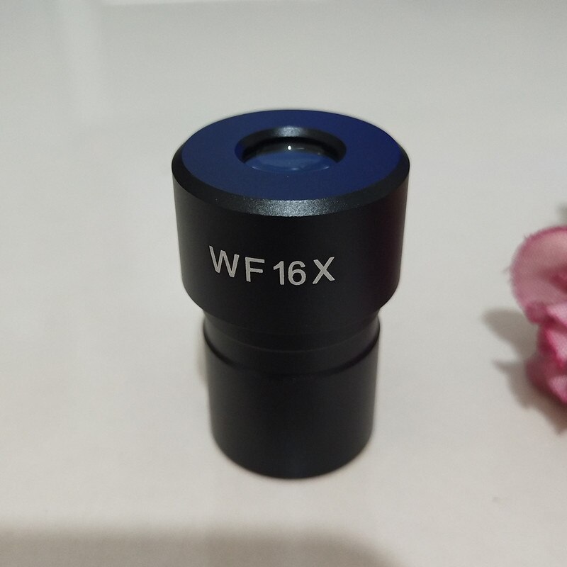 WF16X Magnification Small Lab Students Use Biological Microscope Eyepiece Lens with Mounting Size 20mm