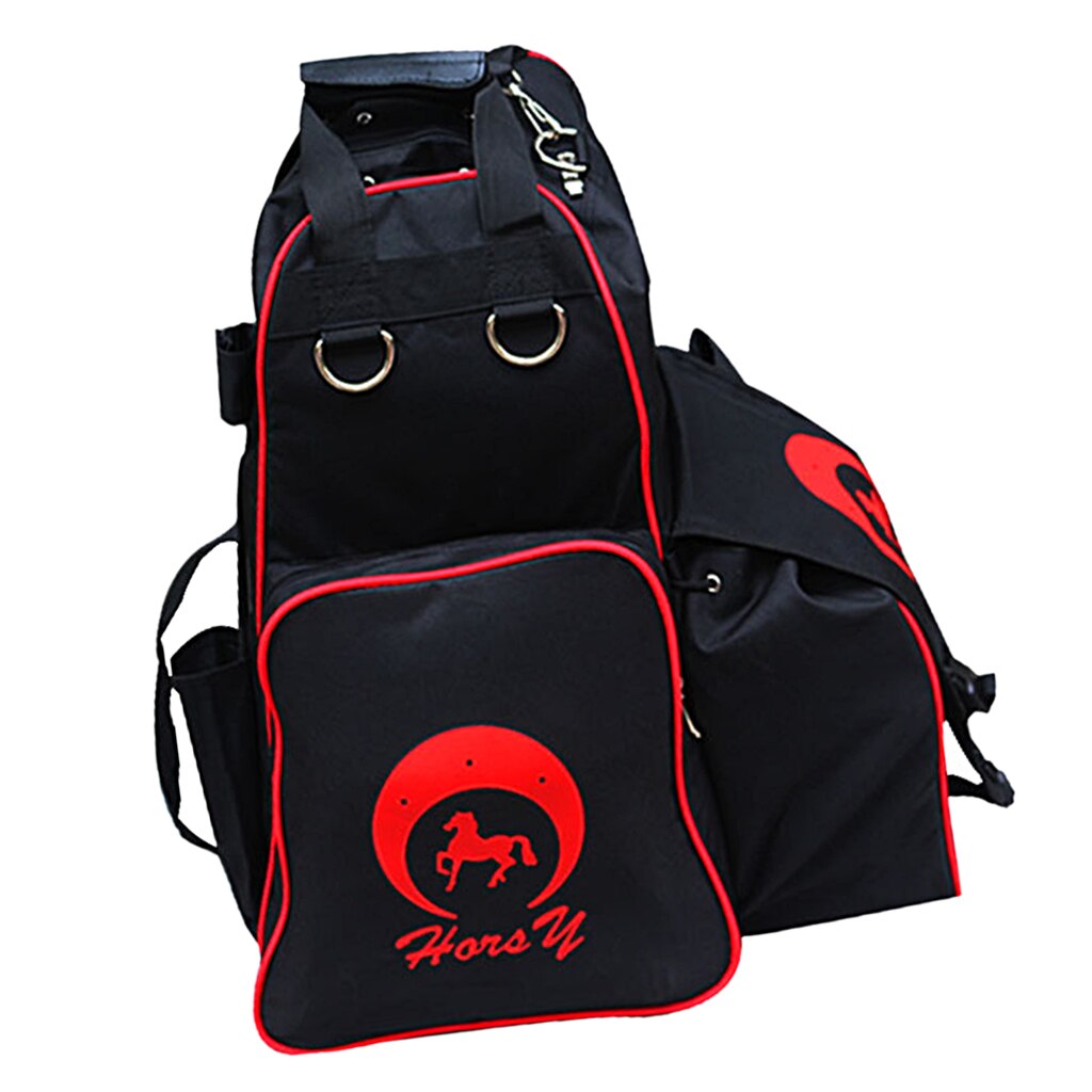 Reit Ausrügestochen Rucksack Reiten Outfit Helm Stiefel Halfter Lagerung Taschen Duffle Tote Reiten Träger Tragen
