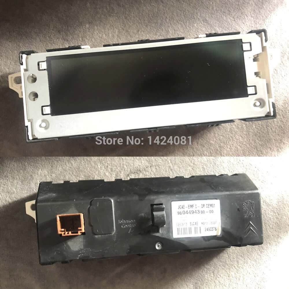 Alkuperäinen punainen näyttö tukee usb bluetooth näyttöpääte 6 pin peugeot 301 308 408 508 citroen  c4l