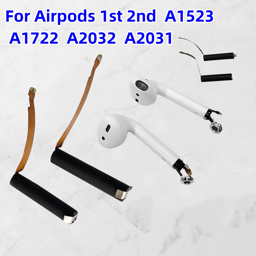 Remplacer pour Airpods 1er 2ème 3ème A1604 A1523 A1722 A2032 A2031 Air Pods 1 Air Pods 2 3 remplaçables GOKY93mWhA1604