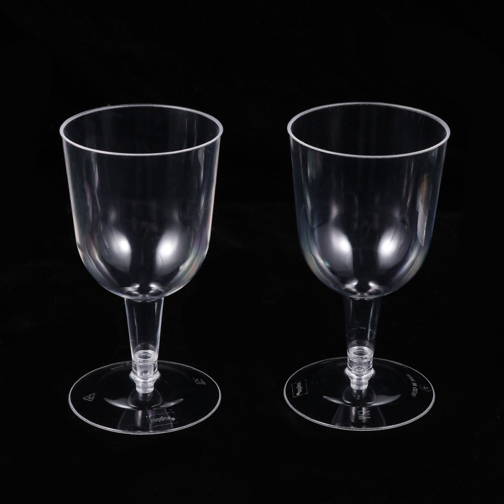 Vasos de plástico transparentes desechables para zumo tazas para cóctel vino suministros para fiestas vasos decoración para boda cumpleaños