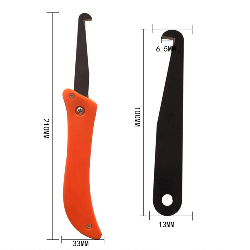 Tile Gap Repair Tool Hook Knife Cleaning and Removal of Old Grout Hand Tools Tungsten Steel Joint Notcher Collator