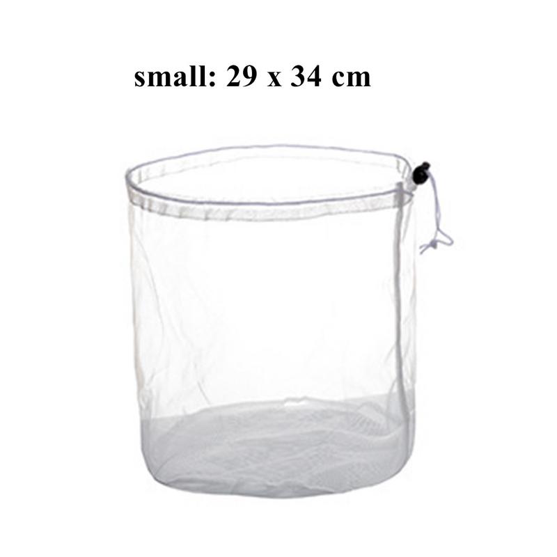 Large Capacity Mesh Bra Underwear Laundry Bag Drawstring Panties Socks Holder Washing Machine Home Washing Storage Bag: S