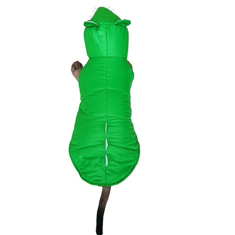 Crocodile Dog Costume Winter Pet Dogs Coat Jackets Big Dogs Clothes For Large Dogs Windbreaker Clothes