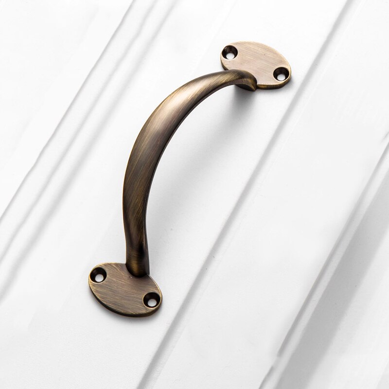 Antique Metal Door Handles Bronze Drawer Pulls Modern Kitchen Cabinet Handles and Knobs Furniture Handles Hardware Fittings