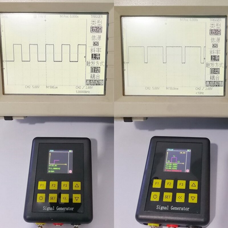 WFSGS-06 Handheld Signaal Generator Module 4-20MA 2-10V Signaal Bron Pwm Pulse Sinus Signaal Generator