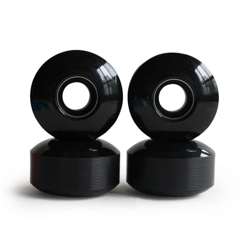 UGIN Classic Wolf Series Pro – 4 Roues De Skateboard 52mm – PU Noir – Résilient – Neuf