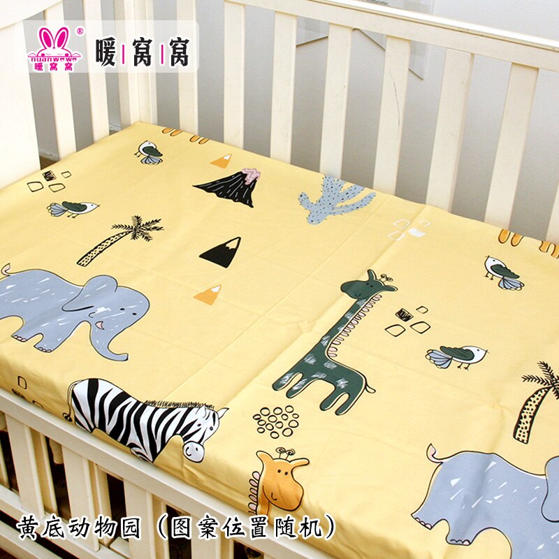 Fisch Muster Baby Ausgestattet Blatt Elastische Baby Cot Matratze Abdeckung Anti Staub Kid Bettdecke Baumwolle Bettwäsche Protector Für Jungen mädchen: huangdidongwuyuan