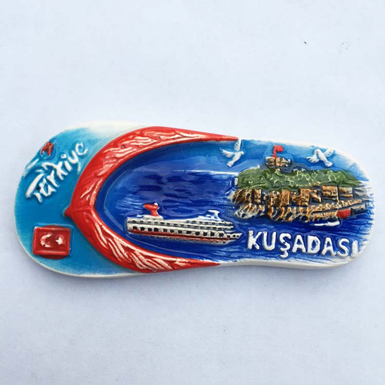 Turkey Istanbul Fridge Magnet Souvenir Turquia Bodrum Alanya Kemer 3d Tourism Magnets Home Decor Refrigerator Magnets Ideas: Kusadasi