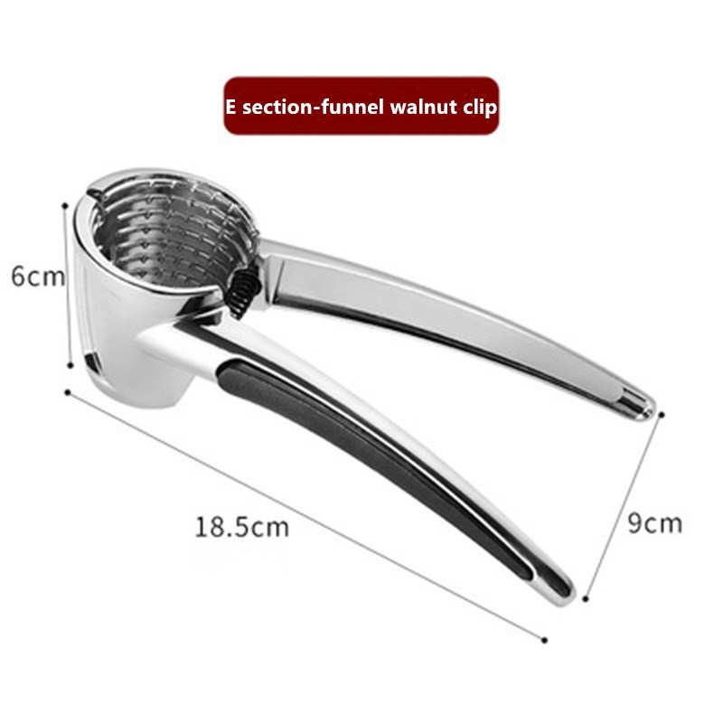Zinc Alloy Walnut Clip Funnel Walnut Clip Nut Clamp Hazelnut Clamp Crab Claw Clamp Sheller Nutcracker Shell Clip Plier Tools