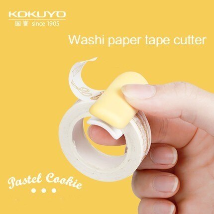 1Pc Kokuyo Briefpapier Masking Tape Cutter Washi Tape Organizer Cutter Kantoor Tape Dispenser Kantoorbenodigdheden